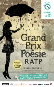 Grand Prix Poésie RATP 2019