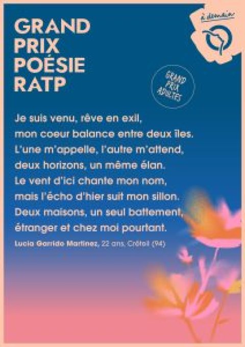 4 questions à Lucía Garrido Martínez, lauréate du Grand Prix Adultes 2025